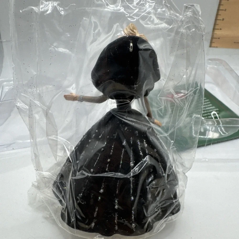 Hallmark Keepsake Ornament 1998 Holiday Barbie Collector Series Black Gown